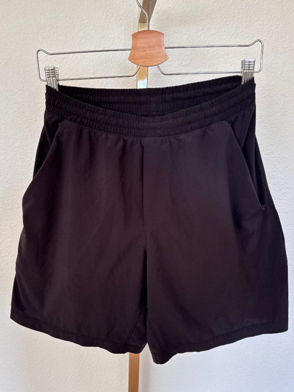 lululemon Run Response Shorts Black Topography Men's M/L Running